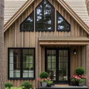 Woodland Wonder with Geometric Windows