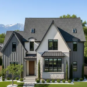 Charcoal Gables, Stone-Calm Retreat