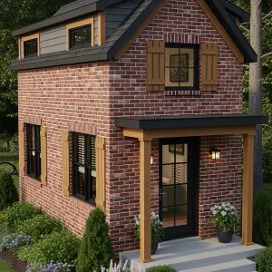 Brick Bliss Bungalow: Tiny and Terrific