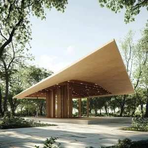 Floating Woodland Awning