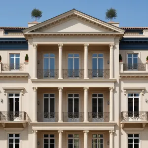 Sunlit Colonnade Heritage Retreat
