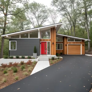 Crisp Mono-Pitch With Cherry Door