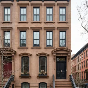 Cornice Crown Brownstone Stoop Classic