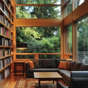 Whimsical Woodsy Window Nook