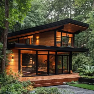 A Rustic Retreat With Glass Vibes