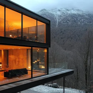 Large, Frameless Windows