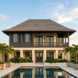 Palm Court Poolfront Island Villa