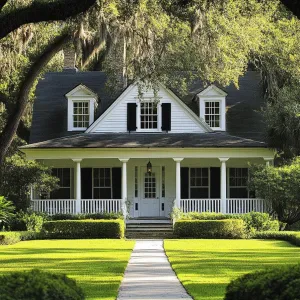 Graceful Abode Under Southern Oaks