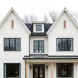 White Farmhouse Dreams: Rustic Meets Modern