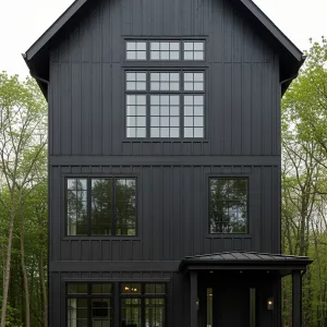Midnight Timber Abode