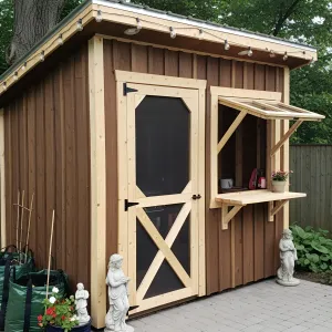 BBQ Booth Bonanza: The Wooden Wonderland