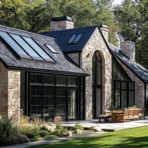 Preview of Stone and Glass Haven: A Modern Retreat