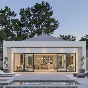 Elegant Poolside Escape
