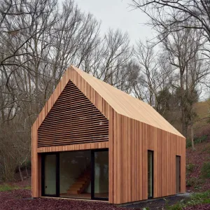 Slatted Gable Woodland Loft Cabin