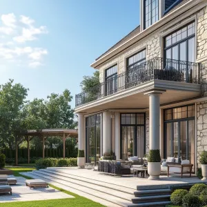 Splendid Stone Haven with Balcony Bliss