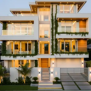 A Symphony in Vertical Greenness: The Art of Luxurious Layering