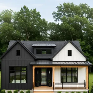 Enchanting Rustic Haven with a Contemporary Twist