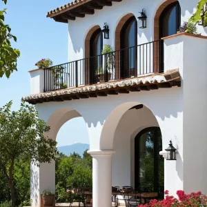 Wrap-around Porch With Arches