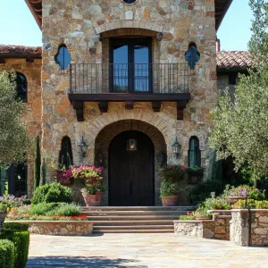 Charming Tuscan Villa with Beautiful Stone Facade