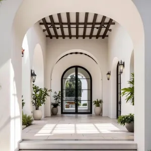 Elegant Entryway: The Spanish Arch Adventure