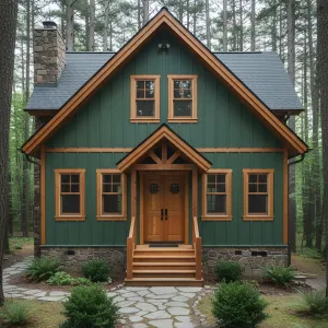 Serene Pine Cabin Retreat