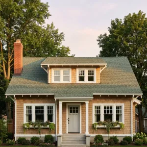 Amber Shingle Gardenview Craftsman Bungalow
