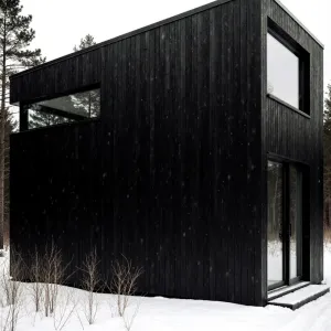 Gothic Cube in a Wintery Blanket