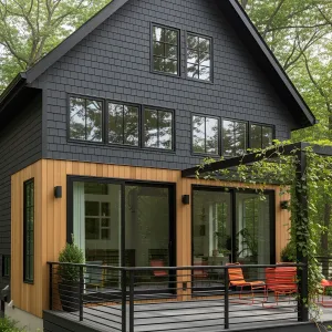 A Chic Cottage Whispers Modern Mystique