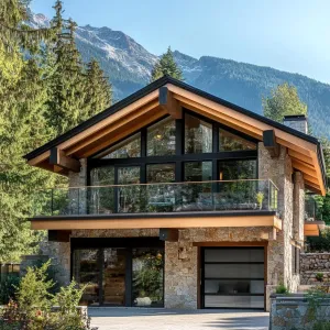 Mountain Retreat: A Modern Chalet Wonder