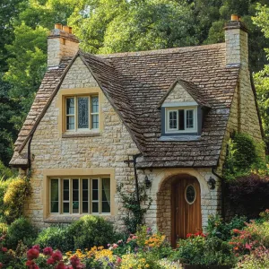 Preview of Stone Cottage with Floral Fanaticism