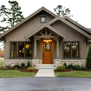 Quaint Bungalow with a Frosting of Rock