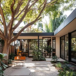 Merging Landscaping With the Architecture