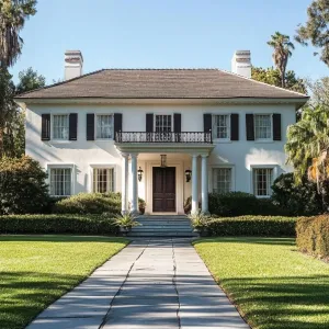 Graceful Colonial Dwelling Under the Sun