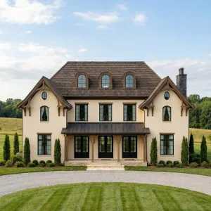 Fieldstone Gable Country Manor