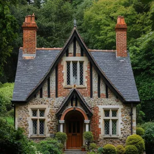 Enchanted Brick Gnome House