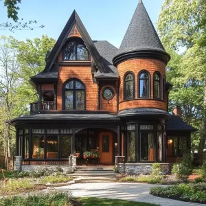 Victorian Mansion With A Whimsical Flare