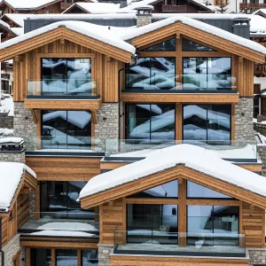 Chalet Extravaganza: A Snowy Wonderland
