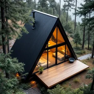 A-Frame Hideout with a View