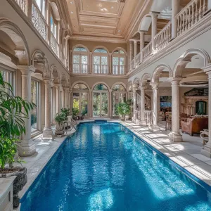 Indoor-outdoor Seamless Pool