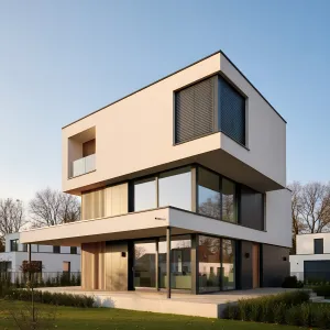 Floating Cubist Terrace Home