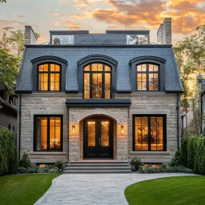Lavish Limestone Dream with Contemporary French Glitz
