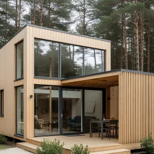 Modern Miniature Lodge