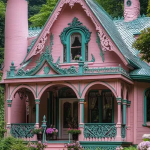 Fairytale House: A Candy-Colored Dream