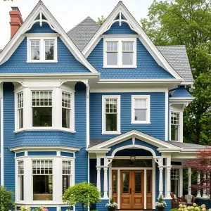 Azure Abode: A Gothic Delight