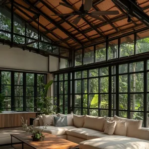 Nature’s Living Room: A Tranquil Loft Escape