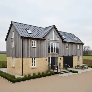 Stonebase Grayboard Gable House