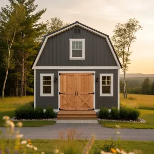 Gabled Loft Meadow Shed