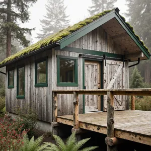 Mossy Haven in the Mist