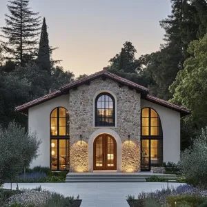 Preview of Tuscan Stone Retreat with Archway Charm