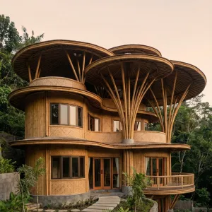 Canopy Crowned Bamboo Forest Villa